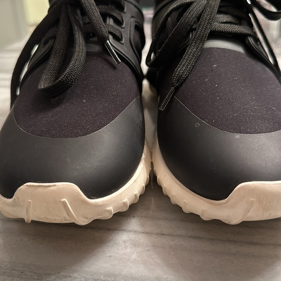 MONCER 100 % authentic Black Nylon Trainers - Picture 6 of 6